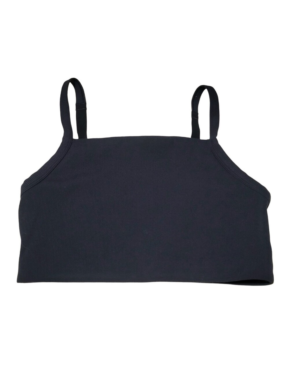 Aerie Goals Medium Support Black Sports Bra Size Large